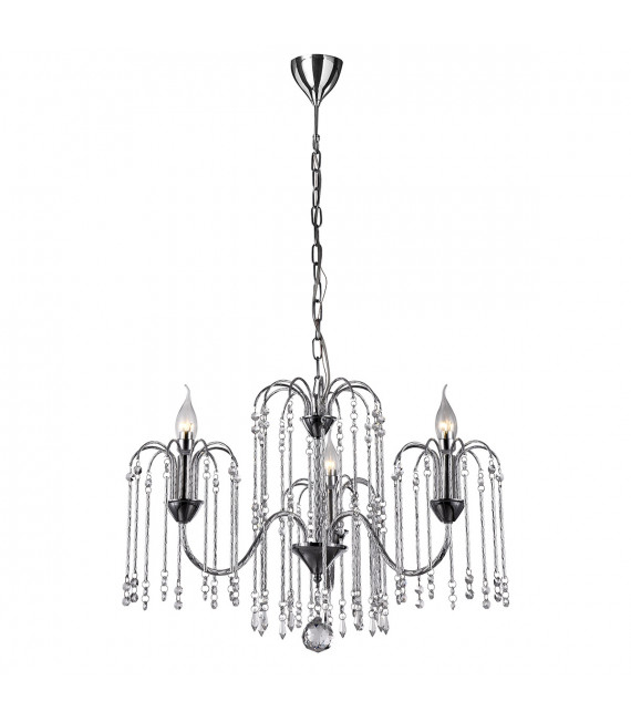 Suspension en cristal Quin Chrome