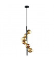 Modern pendant light Malmo Black