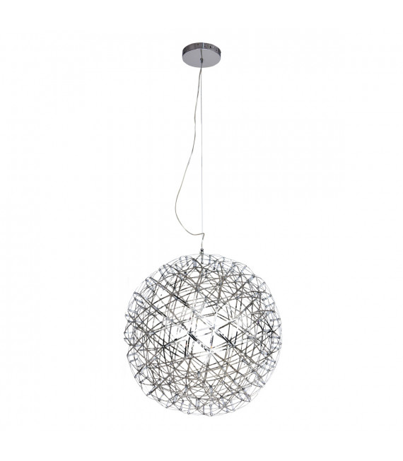 Modern suspension Adriana Chrome in steel