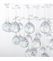 Suspension en cristal Blast Chrome