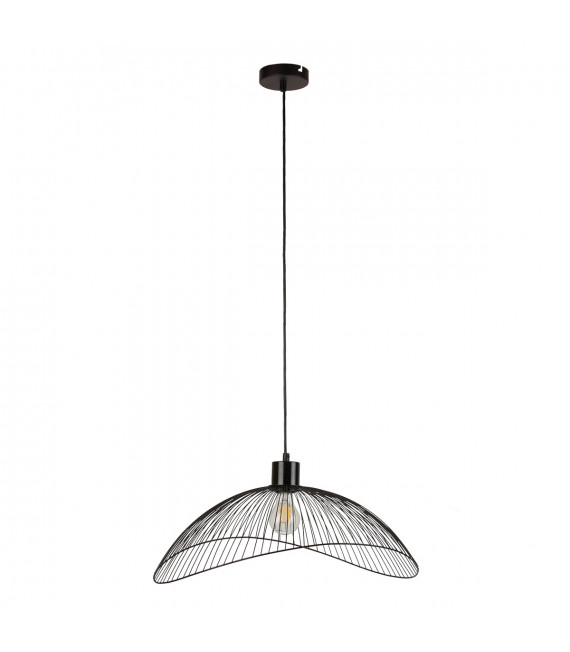 Suspension moderne Nunez Noir mat