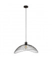 Modern hanging lamp Nunez Matt black