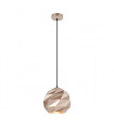 Palermo modern pendant lamp, height 30 Cm