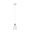 Suspension moderne Restenza blanc