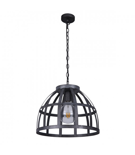 Industrial and retro suspension Calera Old silver