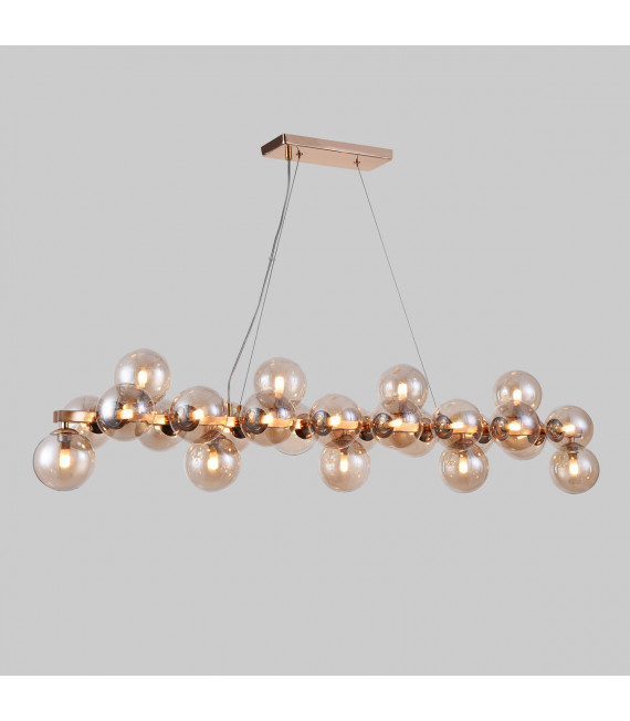 Suspension moderne Cabella Cognac
