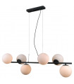 Modern hanging lamp Raddi Black
