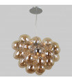 Suspension moderne Bento Chrome
