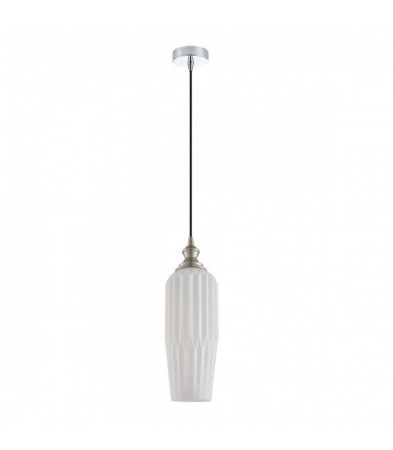 Moderne Pendelleuchte Rodez Satin Nickel
