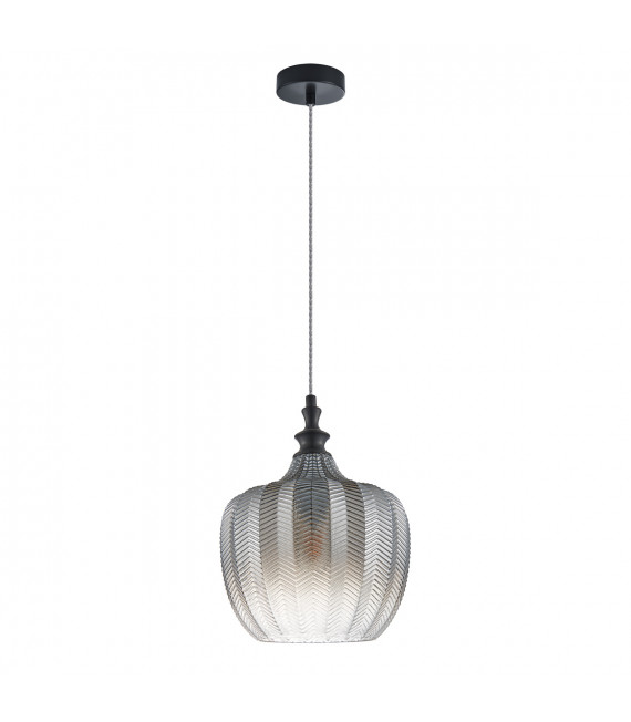 Suspension moderne Sabres Noir mat