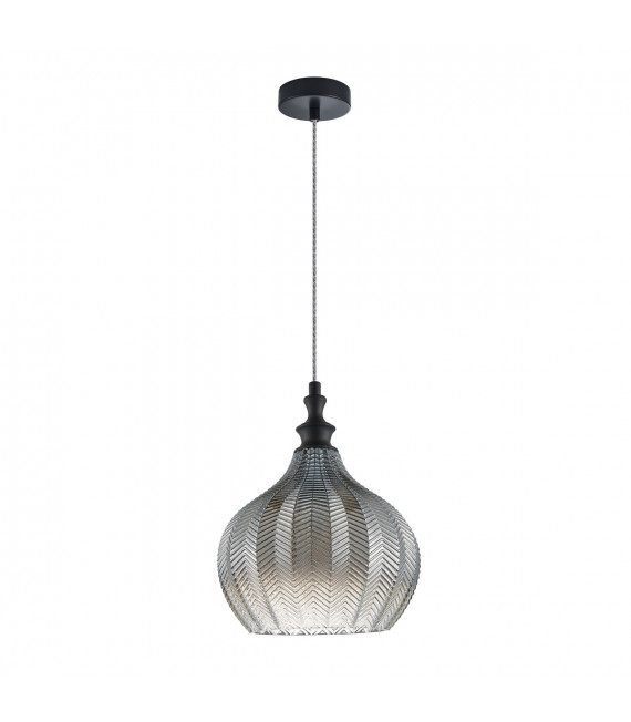 Modern pendant light Sabers Matt black height 33 Cm