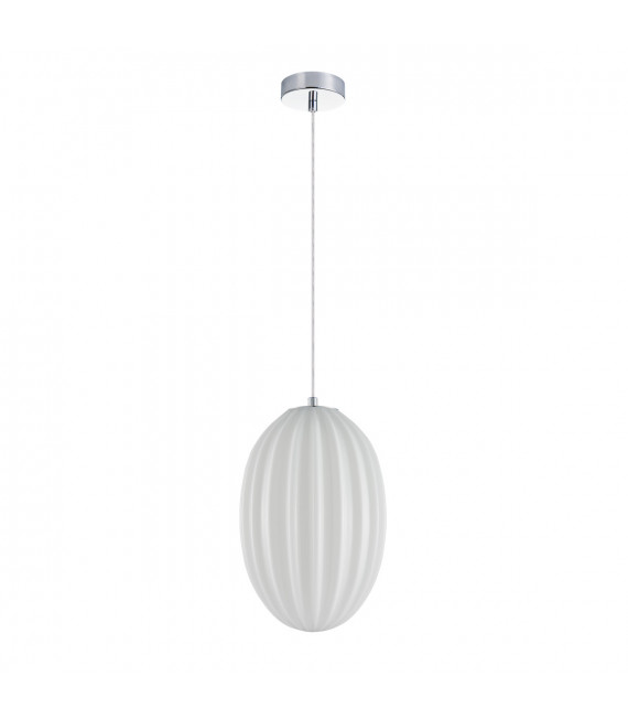 Moderna lampada a sospensione Parlo Chrome