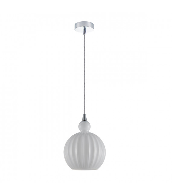 Moderne Pendelleuchte Biron Chrome
