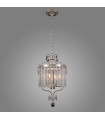 Crystal suspension Rinaldo Champagne silver