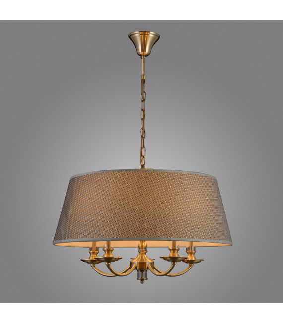 Lampadario classico Zanobi Bronzo antico