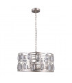 Design suspension in crystal Momento Champagne silver