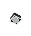 Technical and modern recessed ceiling light Vernelle white