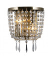 Cortina Crystal Wall Sconce Antique Bronze