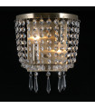 Cortina Crystal Wall Sconce Antique Bronze