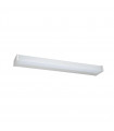 Applique murale moderne Minoria Chrome longueur 60 Cm