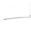 Modern suspension Melodie Brushed silver