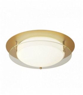 anillo de oro techo del baño LED 30 cm con vidrio de halo - ip44