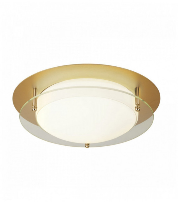 Anello in oro 30 centimetri soffitto del bagno del LED con vetro alone - IP44