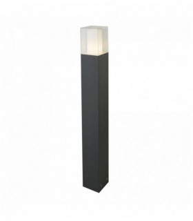 Outdoor 900 centimetri da terra Lampada e27 grigio scuro / bianco