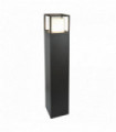 Outdoor led post ohio height 90cm dark gray opal white / transparent diffuser