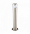 Poteau extérieur led brooklyn - 45cm acier inoxydable