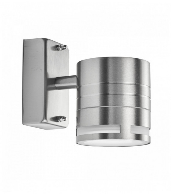 Luz exterior y llevado GU10 llevaron pórtico de acero inoxidable 1 ampolla de vidrio esmerilado