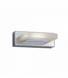 parete luce LED 1 fiala cromo / vetro smerigliato