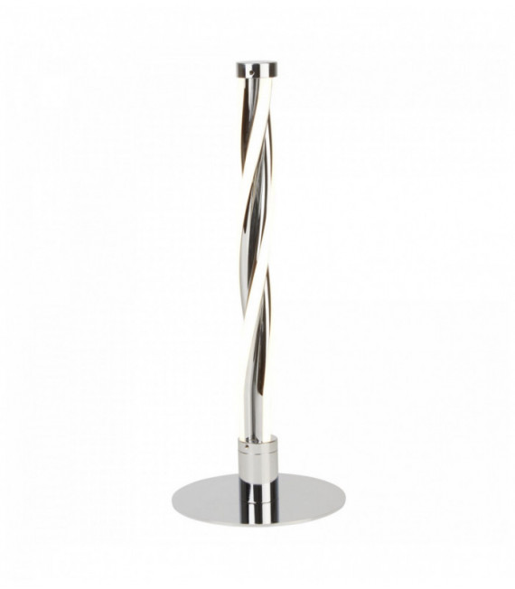 LED lámpara de mesa cromo Twister