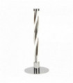 Lampe de table led twister chrome