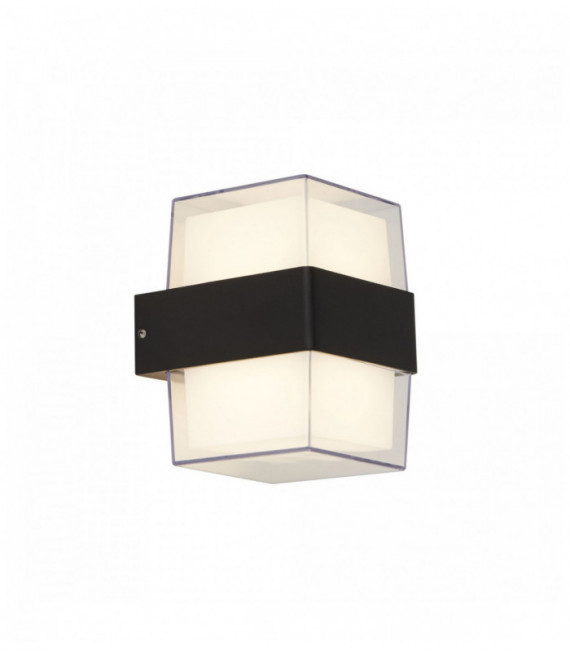 esterno luce principale su e giù due lampadine