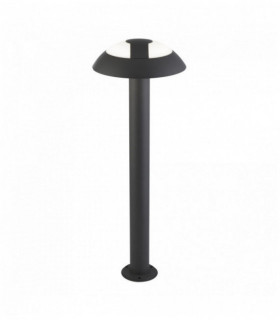 Outdoor led pole mushroom height 730 mm - dark gray