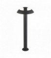 Outdoor led pole mushroom height 730 mm - dark gray