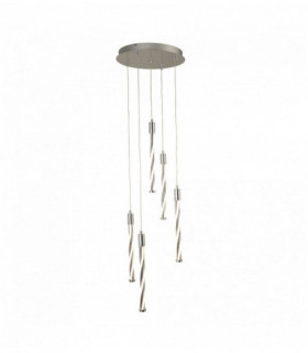 lampadine sospensione multipunto LED 5 twister
