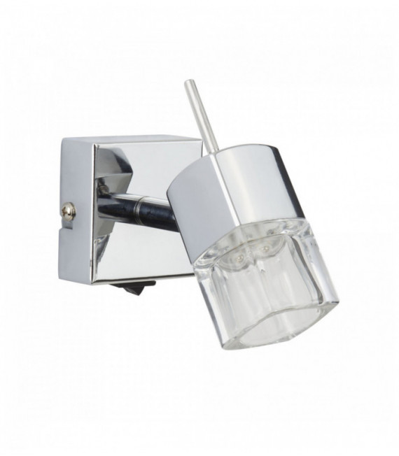 Projektor LED Blöcke 1 mit Lampen transparentes Glassubstrat Chrom icicle