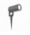 Outdoor garden stake - gray