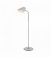 Boston floor lamp white and chrome