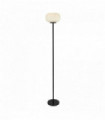 Lampadaire lumina 1 ampoule avec verre strié dépoli