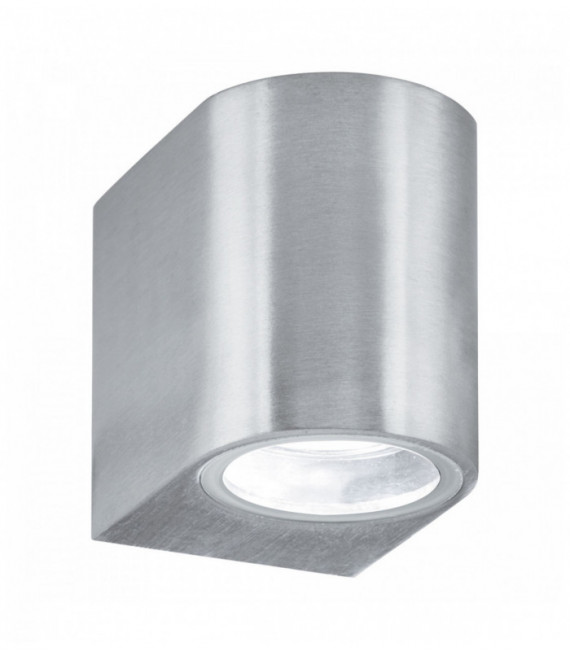 LED portico esterno e si applica GU10 LED IP44 1 argento