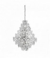 Suspension tiles 11 ampoules - acrylique transparent