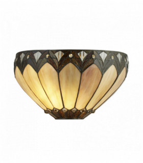 Parete trasparente PEARL TIFFANY / MARRONE / VIOLA