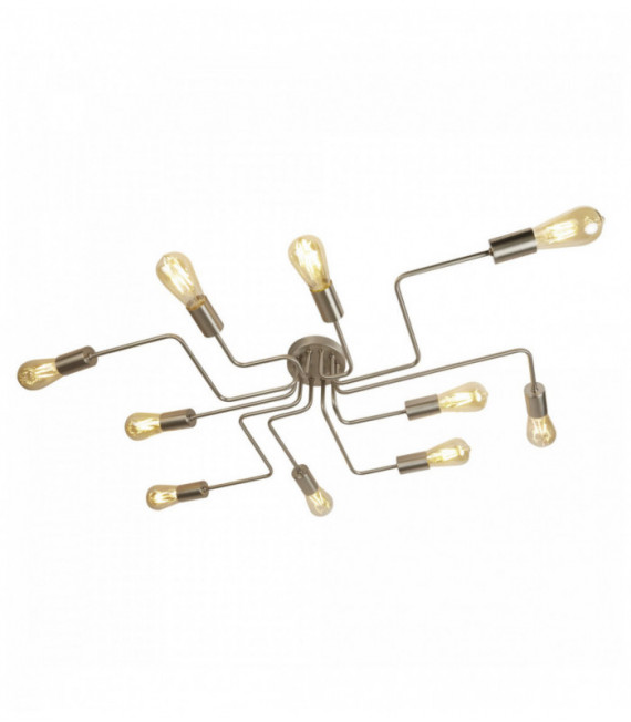 circuito soffitto bulbi argento 10 raso