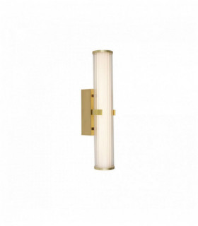 Applique murale dorée 18w. ip44