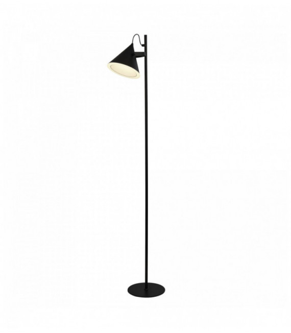 konische LED Lampe 1 - Schwarz