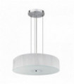 Pendant light trinity white chain 3 bulbs