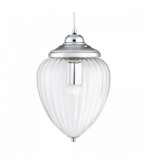 Multi drop pendant 9 bulbs chrome